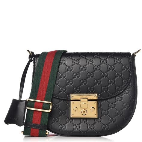 Gucci guccissima shoulder bag